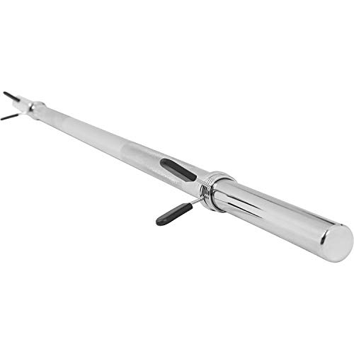 Gorilla Sports Langhantelstange mit Federverschluss, 120 cm, 10000418 - 2