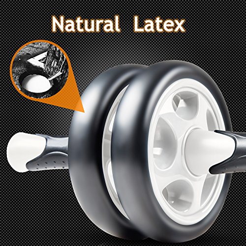 [Bauch Roller] FREETOO Bauchtrainer AB Roller mit verdickter Knieauflage Körpermuskeltrainer für Einsteiger und Fortgeschrittene - 5