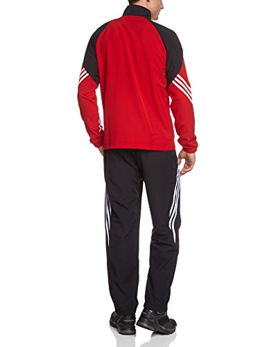 adidas Sportanzüge Fußball bekleidung Sere14 pre Trainingsanzug, power rot/schwarz/weiß, L, D82936 - 2