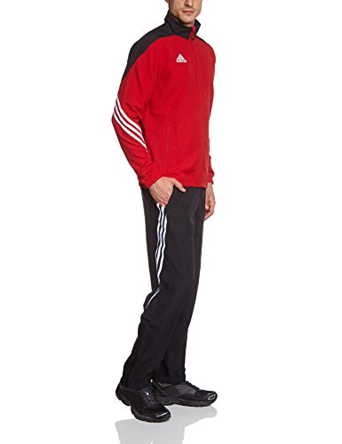 adidas Sportanzüge Fußball bekleidung Sere14 pre Trainingsanzug, power rot/schwarz/weiß, L, D82936 - 4